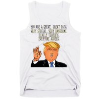 Papa Donald Trump Tank Top