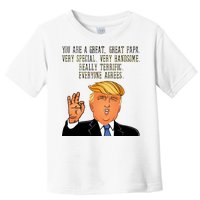 Papa Donald Trump Toddler T-Shirt