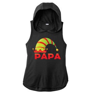 Papa Elf Ladies PosiCharge Tri-Blend Wicking Draft Hoodie Tank