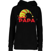 Papa Elf Womens Funnel Neck Pullover Hood