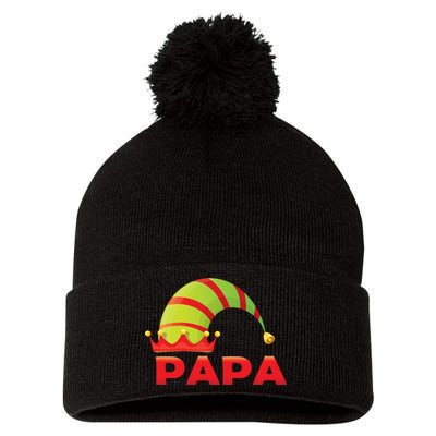 Papa Elf Pom Pom 12in Knit Beanie