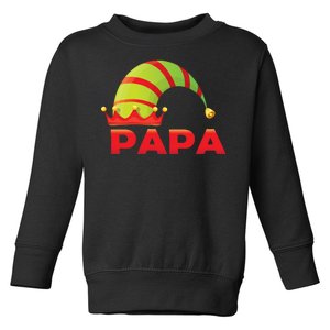 Papa Elf Toddler Sweatshirt