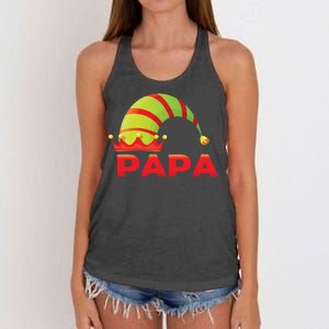 Papa Elf Women's Knotted Racerback Tank