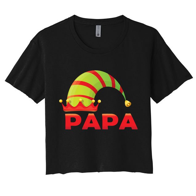 Papa Elf Crop Top