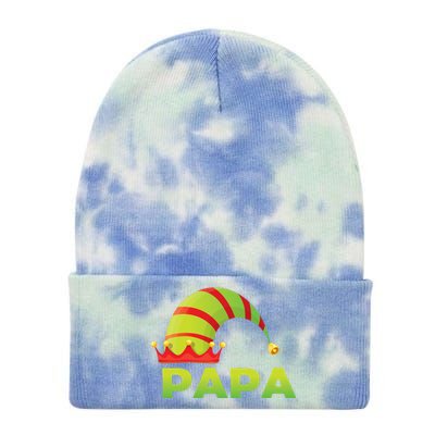 Papa Elf Tie Dye 12in Knit Beanie