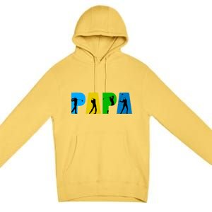 Papa Golfing Premium Pullover Hoodie