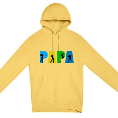 Papa Golfing Premium Pullover Hoodie