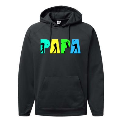 Papa Golfing Performance Fleece Hoodie