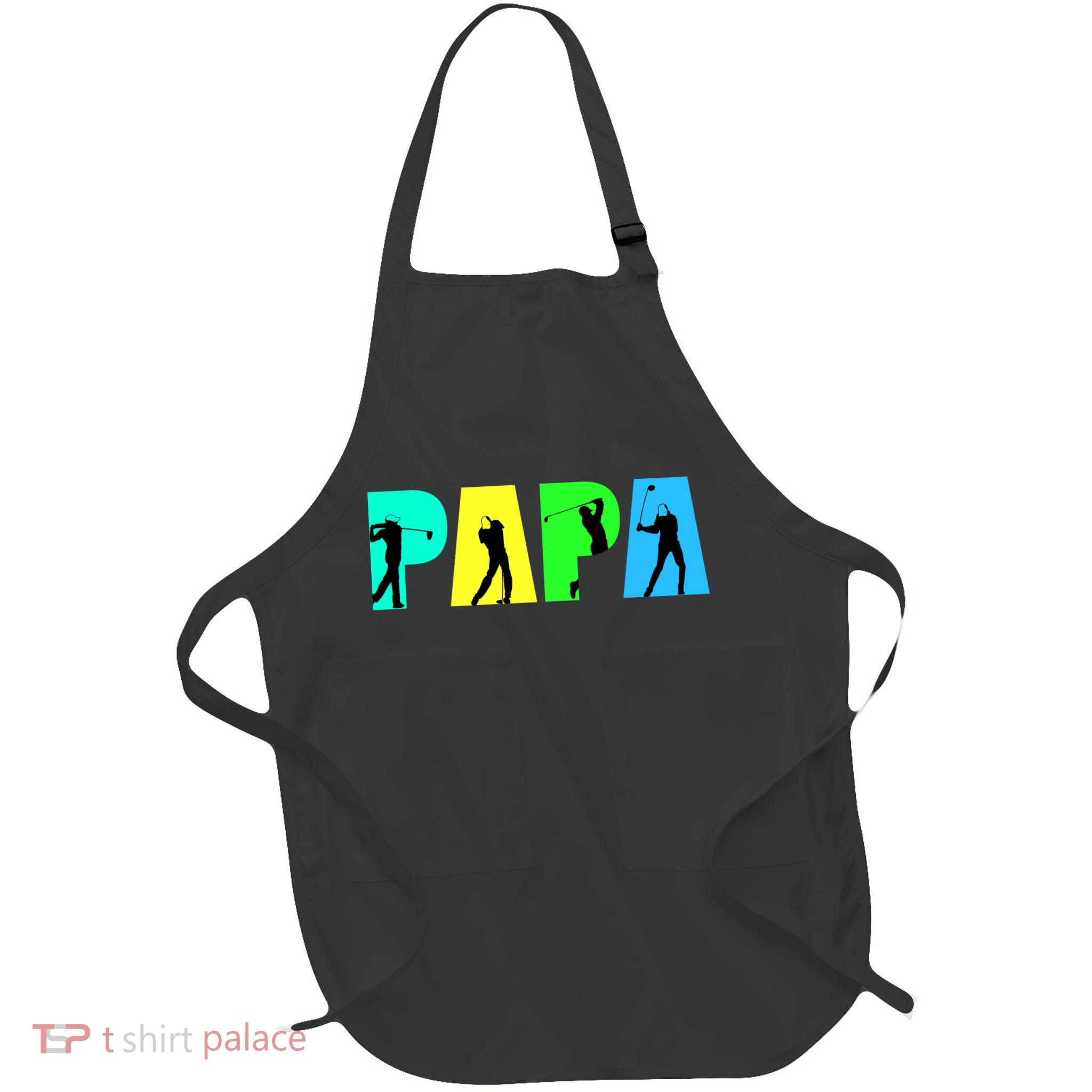 Papa Golfing Apron