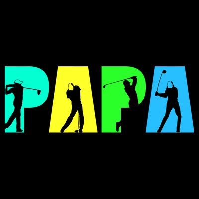 Papa Golfing T-Shirt