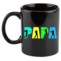 Papa Golfing 11oz C Handle Ceramic Mug