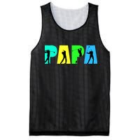 Papa Golfing Mesh Reversible Basketball Jersey Tank