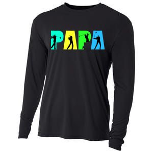 Papa Golfing Cooling Performance Long Sleeve Crew