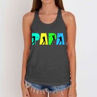 Papa Golfing Women's Knotted Racerback Tank