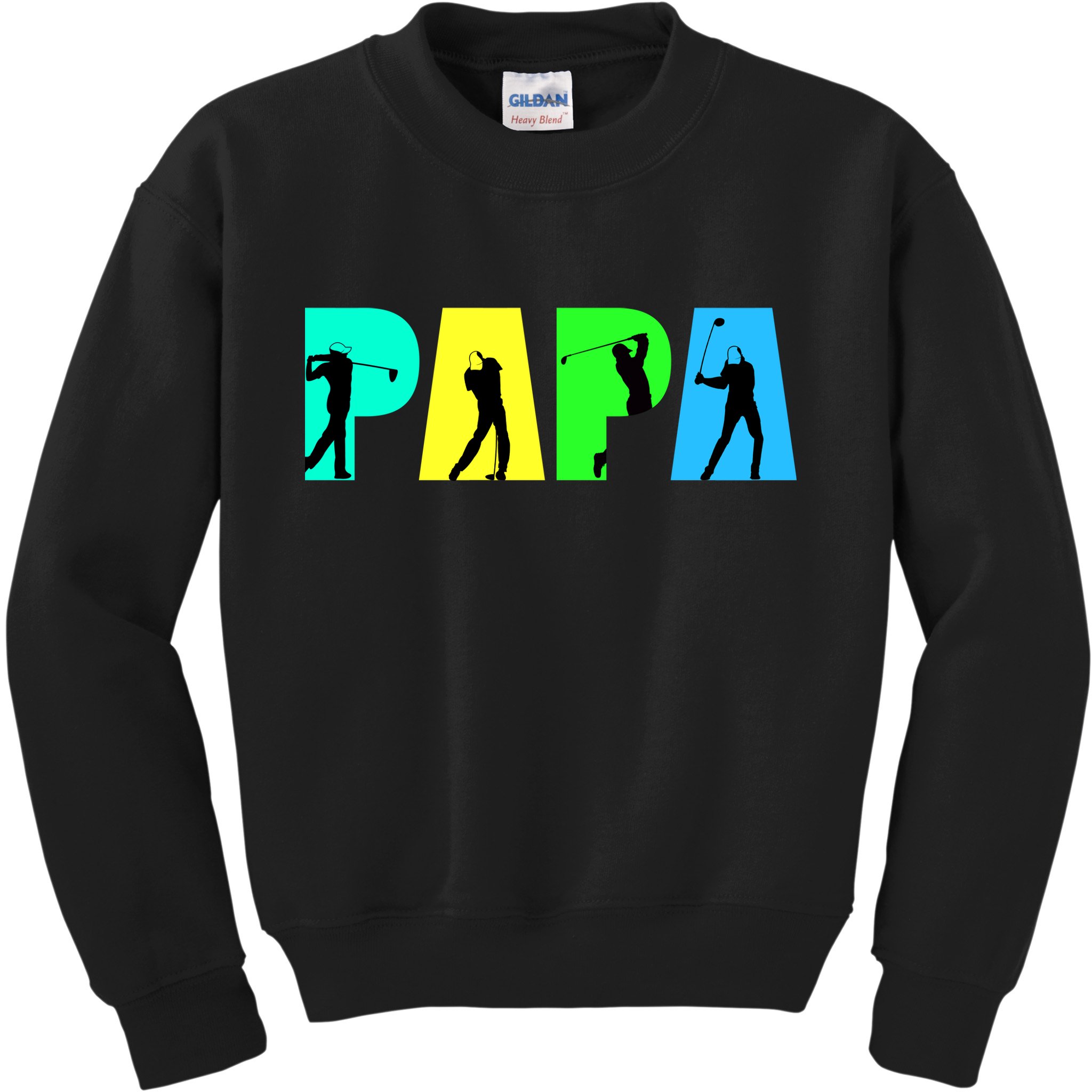 Papa Golfing Kids Sweatshirt