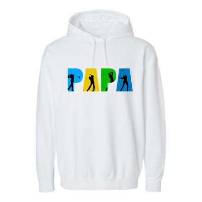 Papa Golfing Garment-Dyed Fleece Hoodie