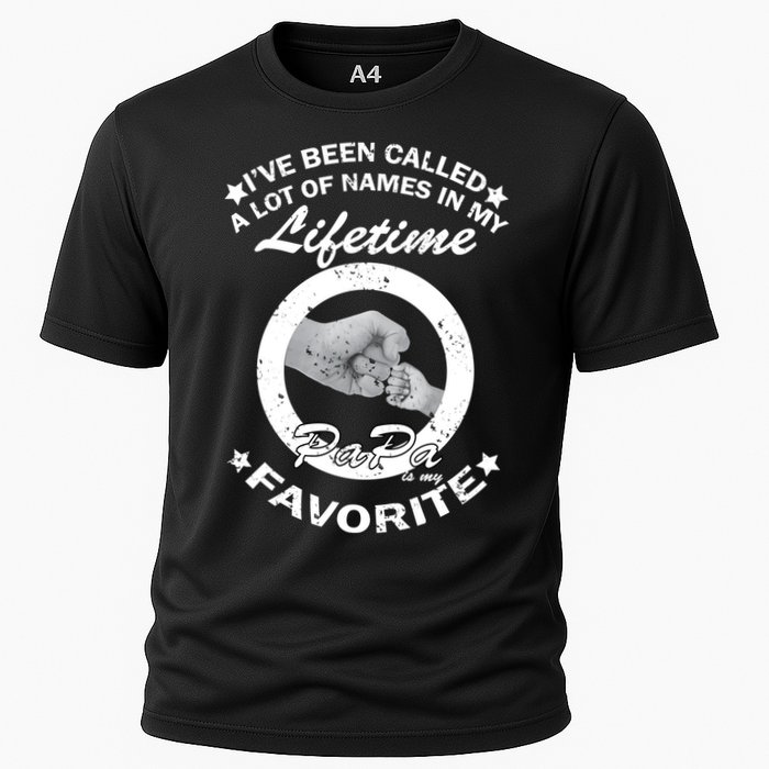 Papa Is My Favorite Cooling Performance Crew T-Shirt