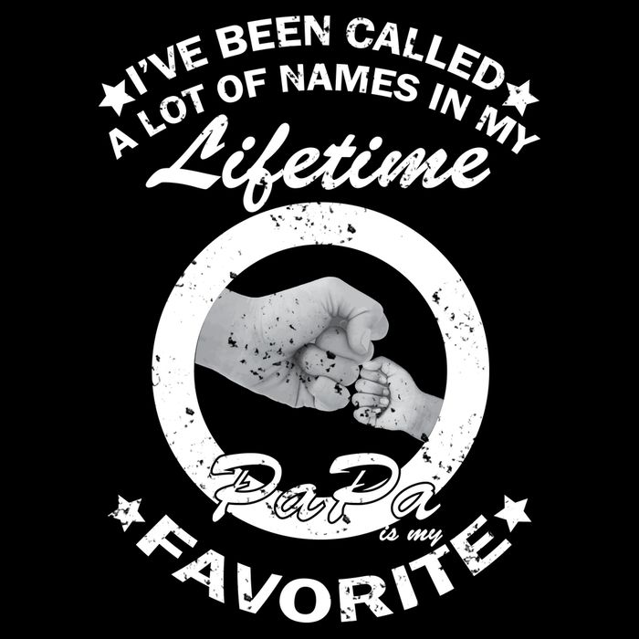 Papa Is My Favorite Cooling Performance Crew T-Shirt