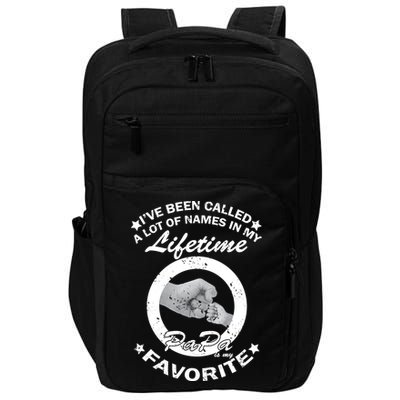 Papa Is My Favorite Impact Tech Backpack