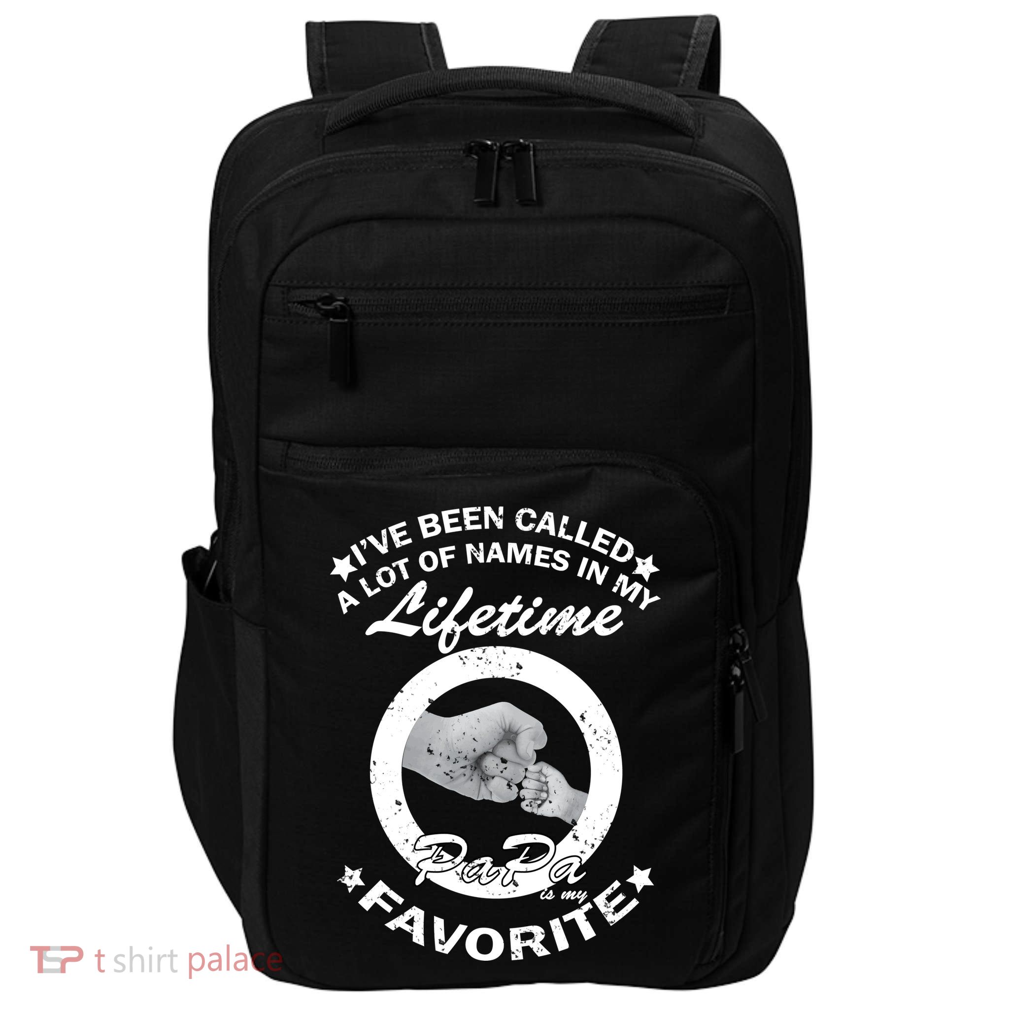 Papa Is My Favorite Impact Tech Backpack