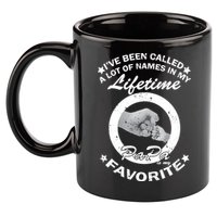 Papa Is My Favorite 11oz C Handle Ceramic Mug