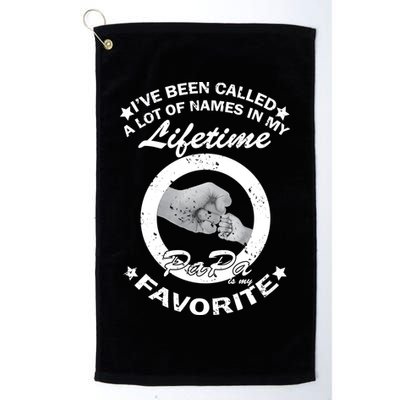 Papa Is My Favorite Golf Towel