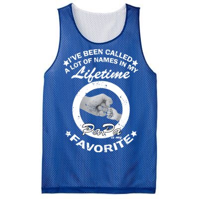 Papa Is My Favorite Mesh Reversible Basketball Jersey Tank