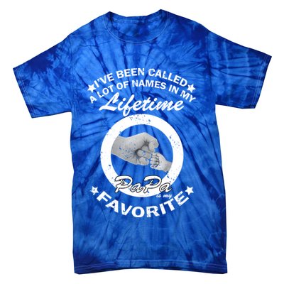 Papa Is My Favorite Tie-Dye T-Shirt