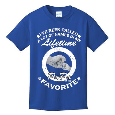 Papa Is My Favorite Kids T-Shirt