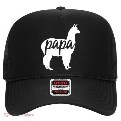 Papa Lama High Crown Mesh Back Trucker Hat