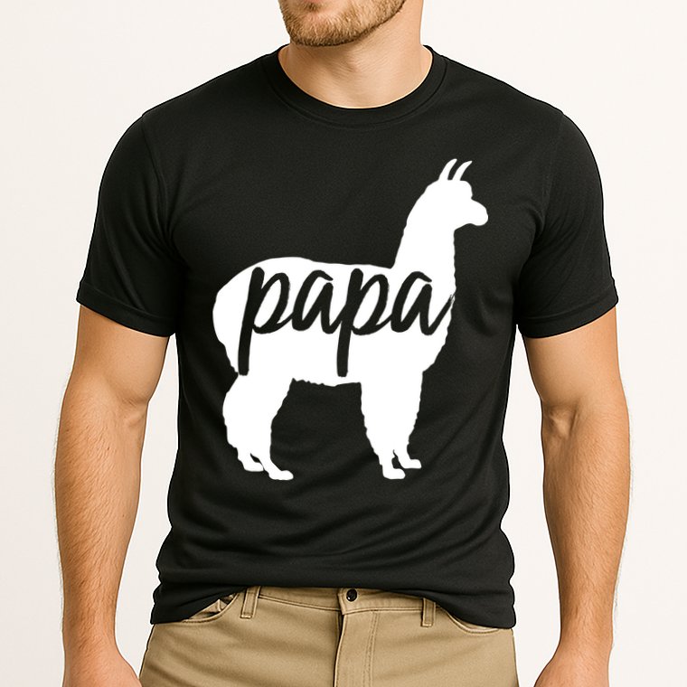Papa Lama Cooling Performance Crew T-Shirt