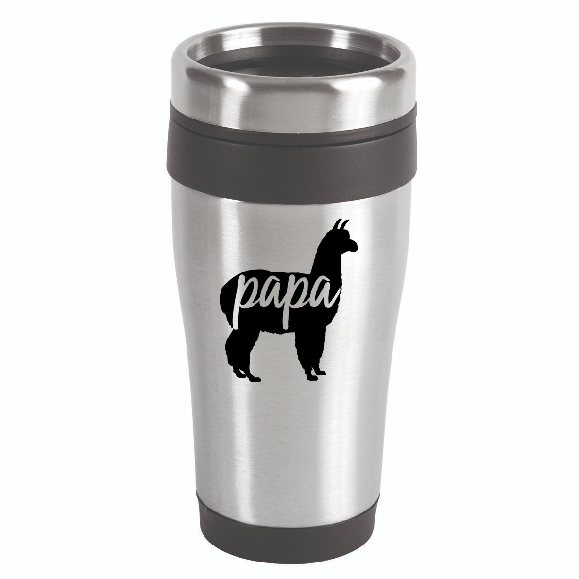 Papa Lama 16oz Travel Tumbler