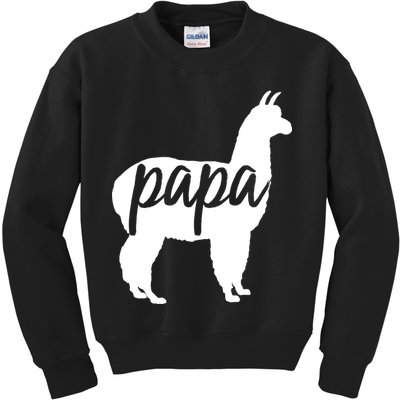 Papa Lama Kids Sweatshirt