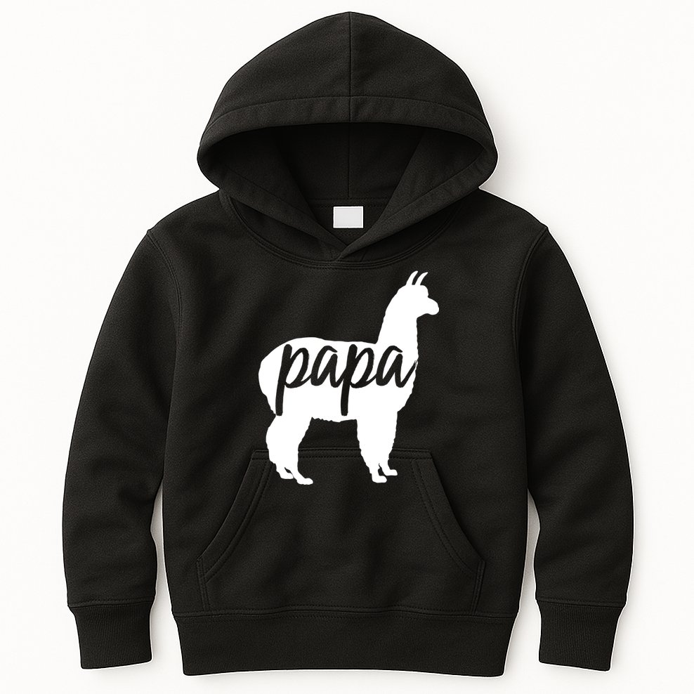 Papa Lama Kids Hoodie