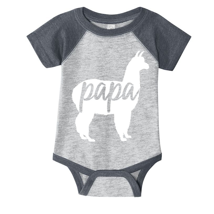 Papa Lama Infant Baby Jersey Bodysuit