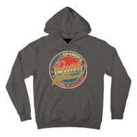 Papa Like A Grandpa Only Cooler Emblem Tall Hoodie