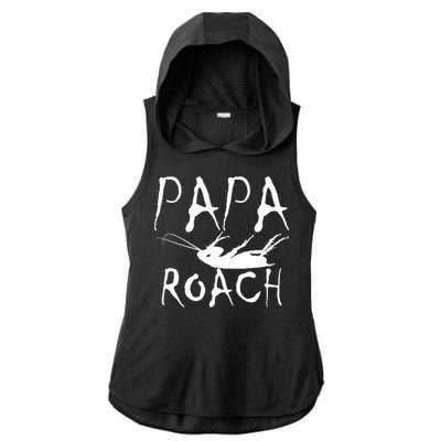 Papa Roach Ladies PosiCharge Tri-Blend Wicking Draft Hoodie Tank