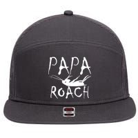 Papa Roach 7 Panel Mesh Trucker Snapback Hat