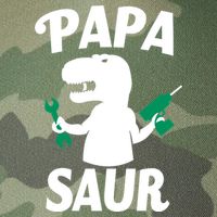 Papa Saur Fix Things Legacy Tie Dye Trucker Hat