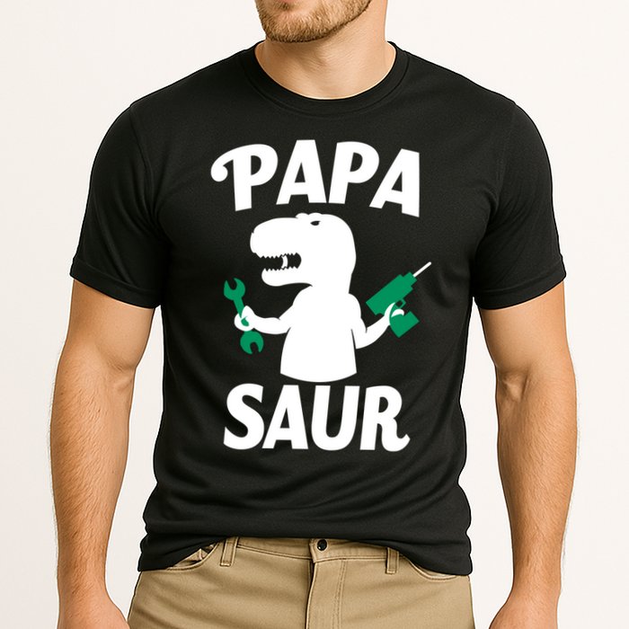 Papa Saur Fix Things Performance Shirt