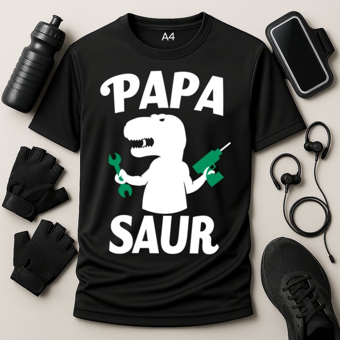Papa Saur Fix Things Performance Shirt