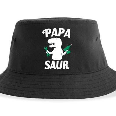 Papa Saur Fix Things Sustainable Bucket Hat