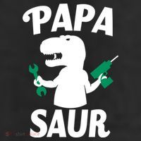 Papa Saur Fix Things 11oz C Handle Ceramic Mug