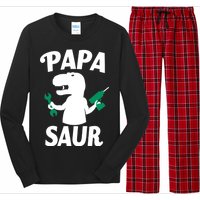 Papa Saur Fix Things Long Sleeve Pajama Set