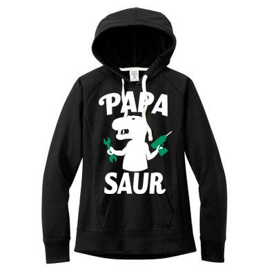 Papa Saur Fix Things Women's Fleece Hoodie