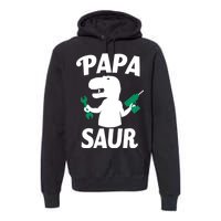 Papa Saur Fix Things Premium Hoodie