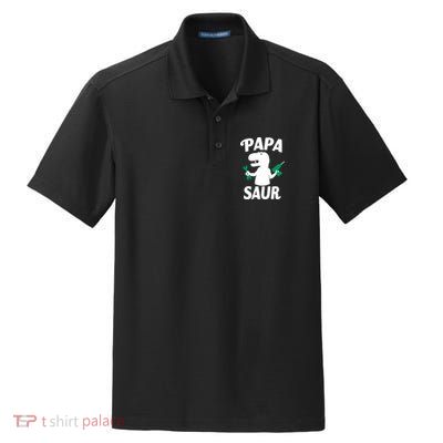 Papa Saur Fix Things Dry Zone Grid Polo