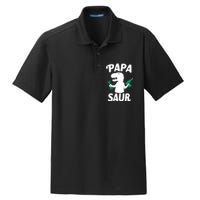 Papa Saur Fix Things Dry Zone Grid Polo