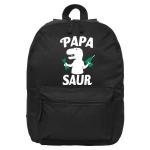 Papa Saur Fix Things 16 in Basic Backpack