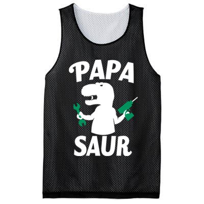 Papa Saur Fix Things Mesh Reversible Basketball Jersey Tank